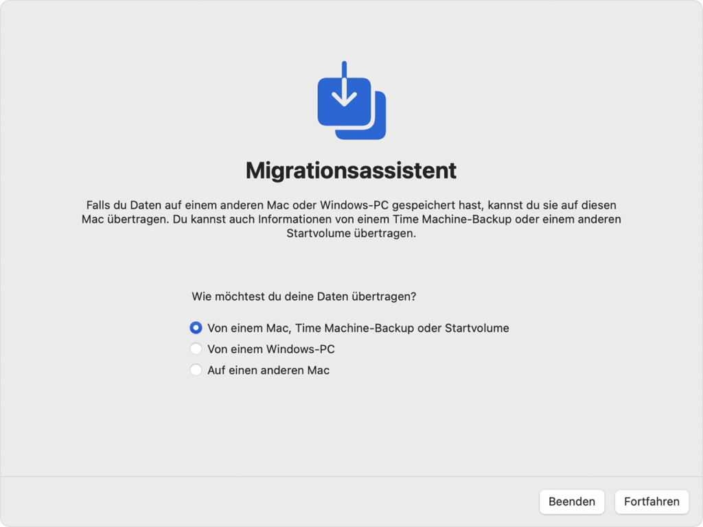 Daten auf einen neuen Mac kopieren: Eine Schritt-für-Schritt-Anleitung 1